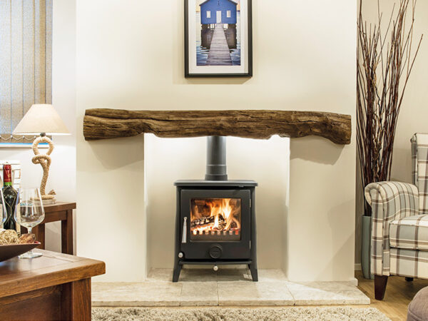 Fowey Wood Effect Fireplace Beam