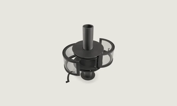 Rocal Ronde Central Wood Burning Stove (1) £0.00