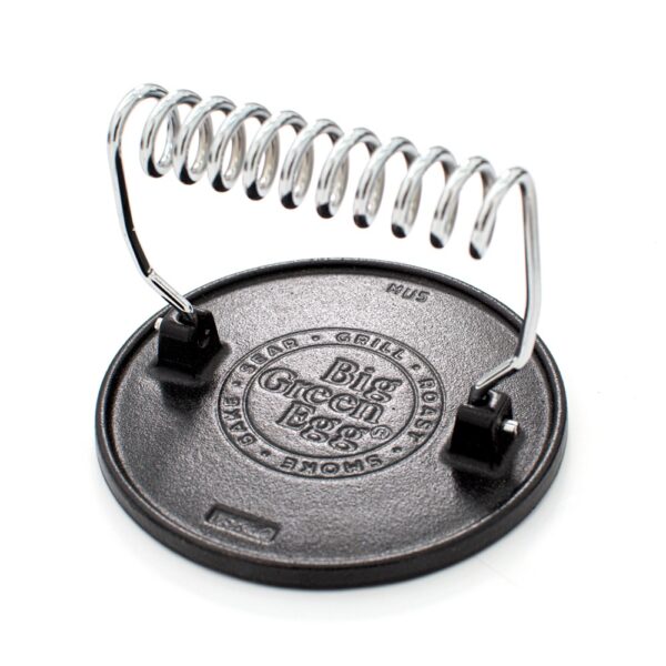 Big Green Egg cast iron Burger Press