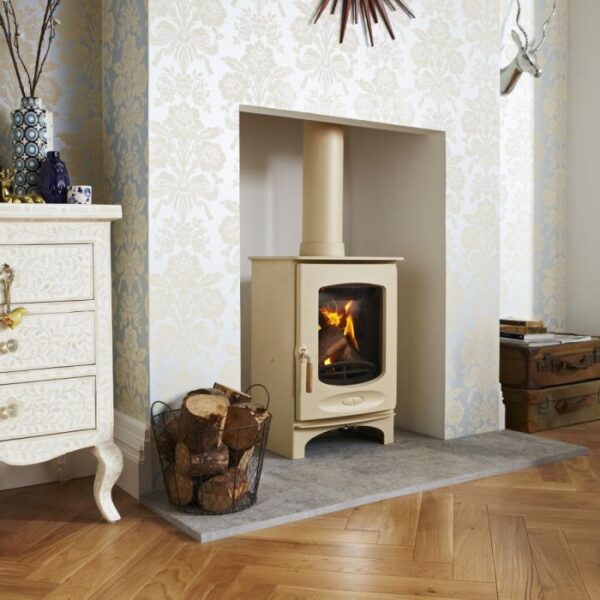 Charnwood C-Eight BLU with low stand in Almond