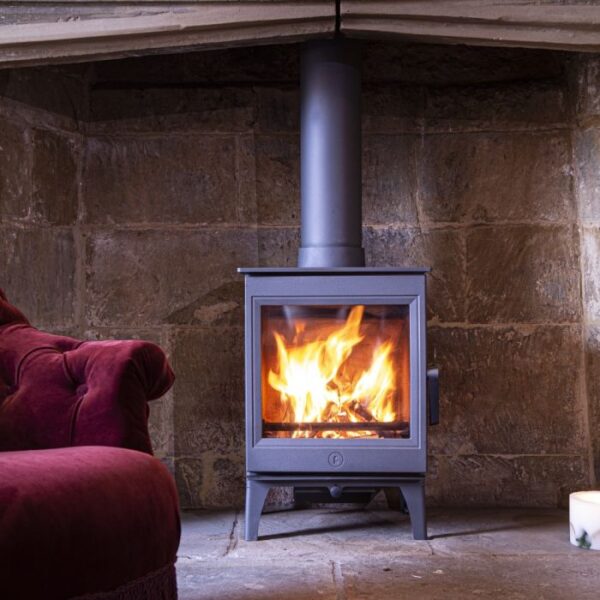 Charnwood Cranmore 5 Woodburning Stove in Gunmetal