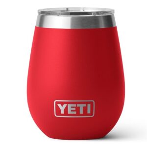 Yeti Rambler 10oz Wine Tumbler - Rescue Red