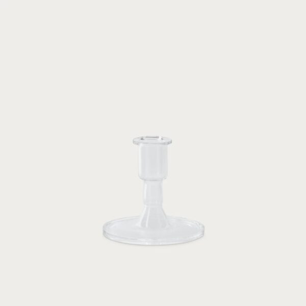 Ellington Small Glass Candlestick Holder